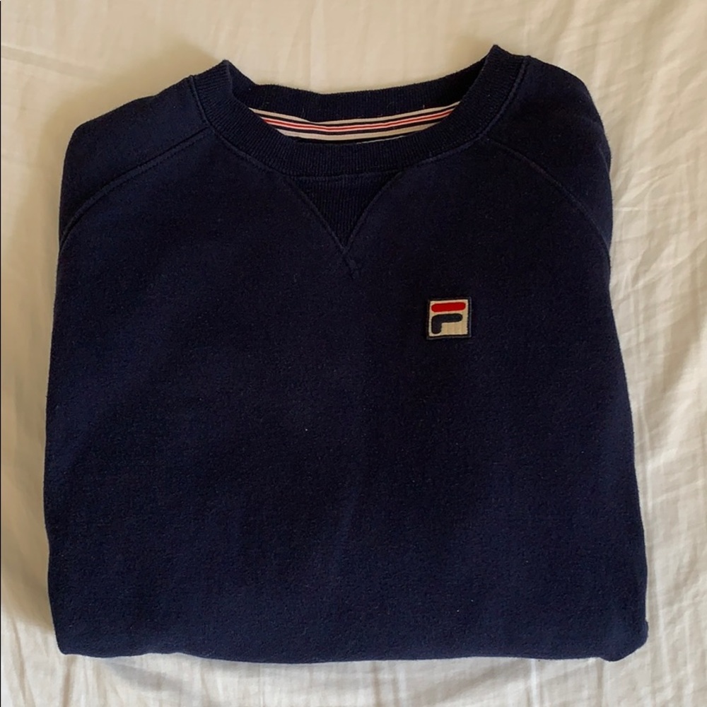 Fila cropped sweatshirt